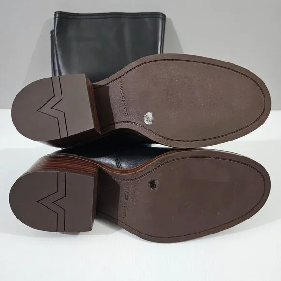 Vince Camuto Black Heeled Boots - Picture 13 of 14